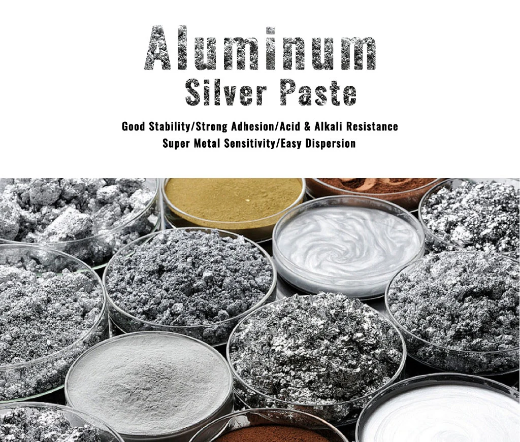 Leafing Aluminum Material Metallic Aluminum Pigment Paste